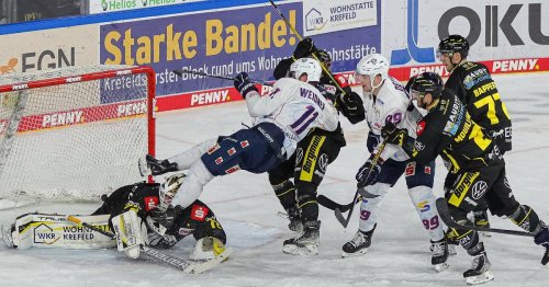 Erste Saison-Niederlage: Pinguine geben gegen Kassel zu spät Gas