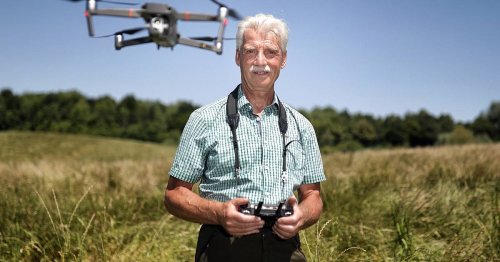 Einsätze in Hilden: Die Rehkitz-Retter mit Drohne „Elvira“