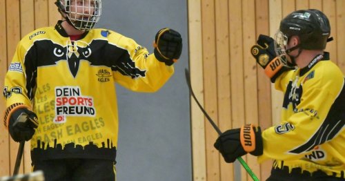 Skaterhockey: Crash Eagles Kaarst steuern klar auf Halbfinal-Kurs