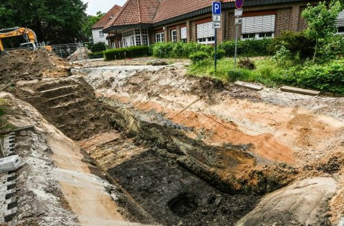 Fund in Goch: Teile des mittelalterlichen Kastells entdeckt