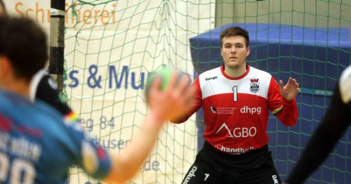 Handball, 3. Liga: Louis Oberosler hält den Sieg fest