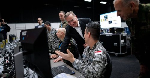 Nato-Übung „Locked Shields“: Probe für den Hacker-Krieg – Verteidigungsminister Pistorius in Kalkar