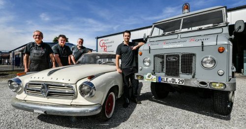 Classic Automobile Repair (CAR) Niederrhein in Geldern: Wo der Chef jünger als die Autos ist