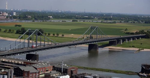 Bald nur noch Tempo 50: „Eine dauerhafte Nutzung der Rheinbrücke ist nicht möglich“