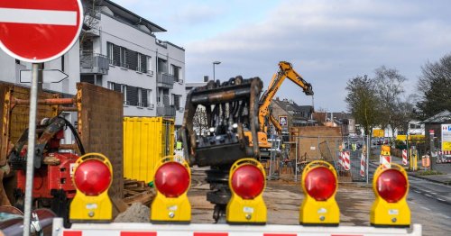 Bauarbeiten in Moers-Kapellen: Enni rüstet die Bahnhofstraße für die Zukunft
