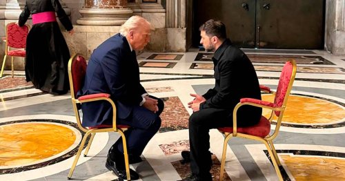 Gespräche bei Papst-Beerdigung: Trump und Selenskyj — 15 Minuten Auge in Auge