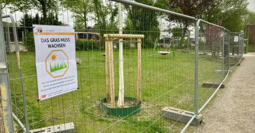 Sportpark Asberg in Moers: Warum ein gerade eröffneter Spielplatz teilweise wieder gesperrt ist