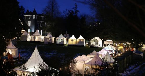 Schloss Grünewald in Solingen: Aus Romantischem Weihnachtsmarkt wird „Grünewalder Adventsraum“