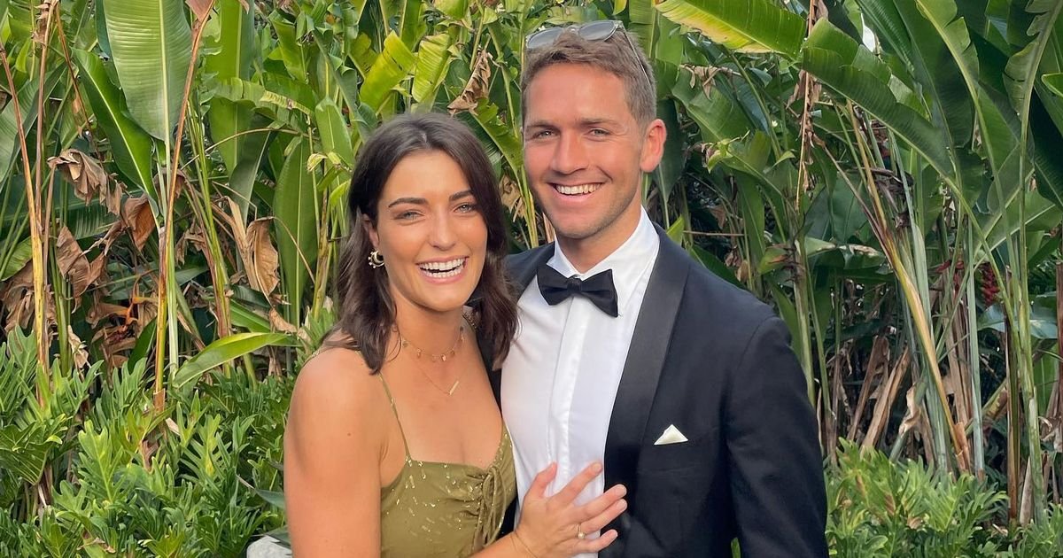 Home and Away star George Pullar’s famous twin sister and new engagement