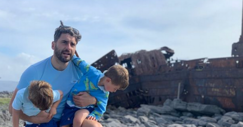 Bernard Brogan shares snaps from stunning staycation to Inis Oirr with kids