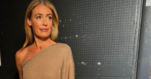 Cat Deeley rocks trendy knitted top from M&S on This Morning