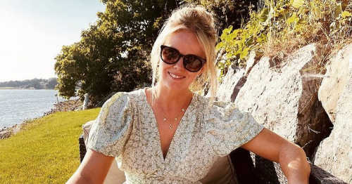 Gillian Filan wears stunning dress and it only costs €45