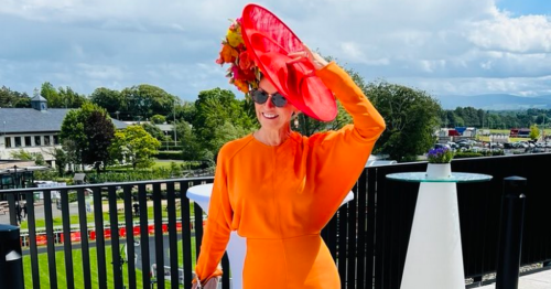 Celia Holman Lee is a ray of sunshine in flattering races look - the dupe is €26