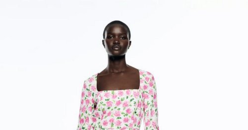 Zara's stunning floral dress is a total bargain in fantastic summer sale