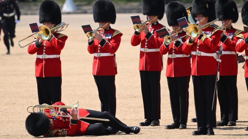 Prinz William: Soldaten fallen bei seiner Militärparade in Ohnmacht