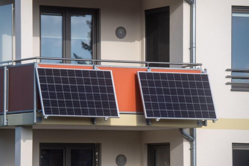 Verband: Bisher keinen Boom bei Solaranlagen für Balkone