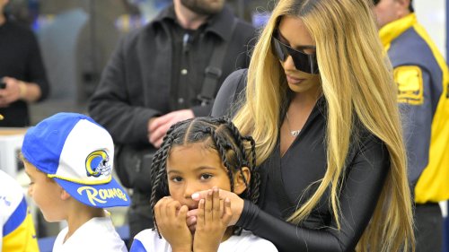 Kim Kardashians Sohn Saint feiert Geburtstag in der VIP-Lounge der LA Rams