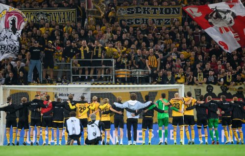 Dynamo Dresden eilt davon: Aue mit erster Niederlage