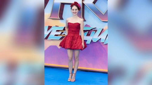 "Thor"-Premiere: Natalie Portman wird im roten Minikleid zum Hingucker