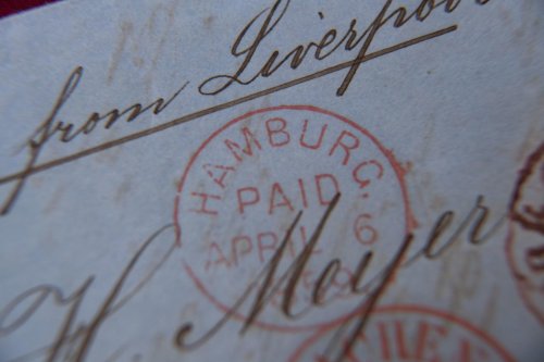 Brief von 1859 für 180.000 Euro versteigert