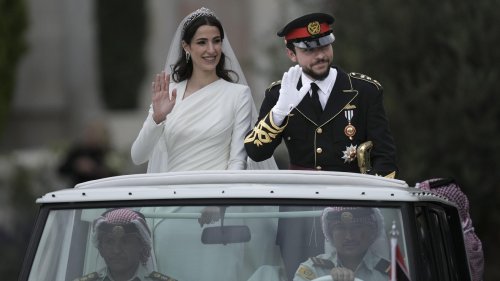 Kronprinz Hussein bin Abdullah und Radschwa Al Saif haben geheiratet
