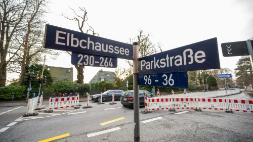 Elbchaussee: Leitungs- und Straßenbauarbeiten gehen weiter