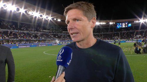 Video: Diese Lehren zieht Eintracht-Trainer Glasner aus der Supercup-Niederlage gegen Real Madrid