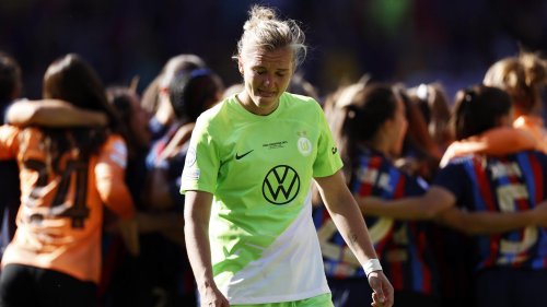 Frauen des VfL Wolfsburg weinen bittere Tränen nach Drama im Finale der Champions League gegen FC Barcelona