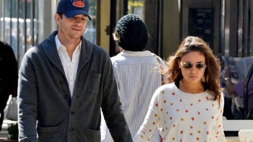 Mila Kunis mag es, Ehemann Ashton Kutcher "den ganzen Tag über zu nerven"