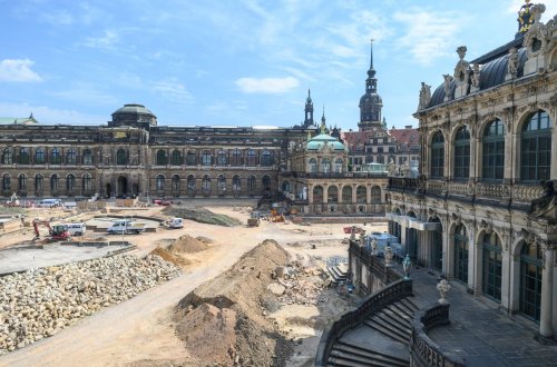 Dresdner Zwinger: Sanierung dauert länger und wird teurer