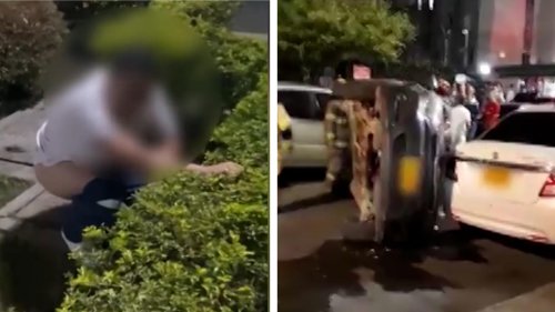 Das riecht nach Ärger! Betrunkener baut Unfall – und kackt in Vorgarten!