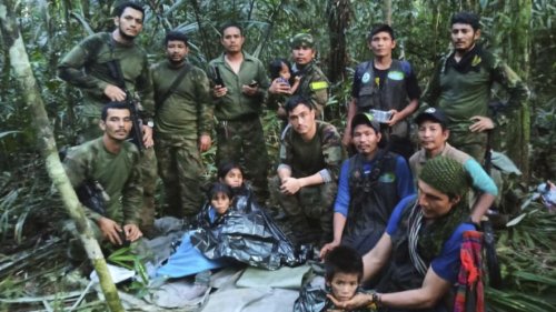 Vermisste Kinder nach Flugzeugabsturz im Amazonas leben - Wunderrettung nach 40 Tagen