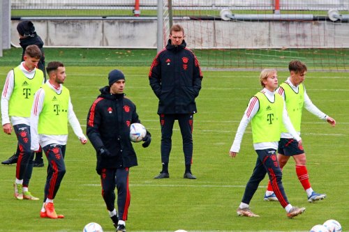 Letztes Training beim FC Bayern München vor der Winterpause