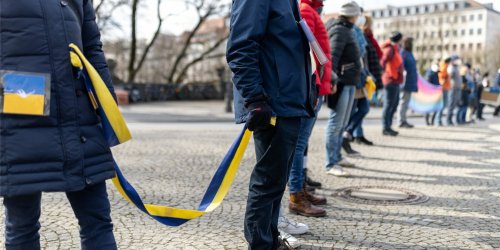 Menschenkette soll Münster und Osnabrück verbinden: Für Frieden in der Ukraine