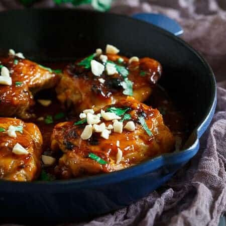Sticky Thai Chicken - 30 Minute Thai Chicken Recipe