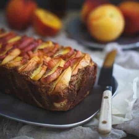 Paleo Maple Peach Bread
