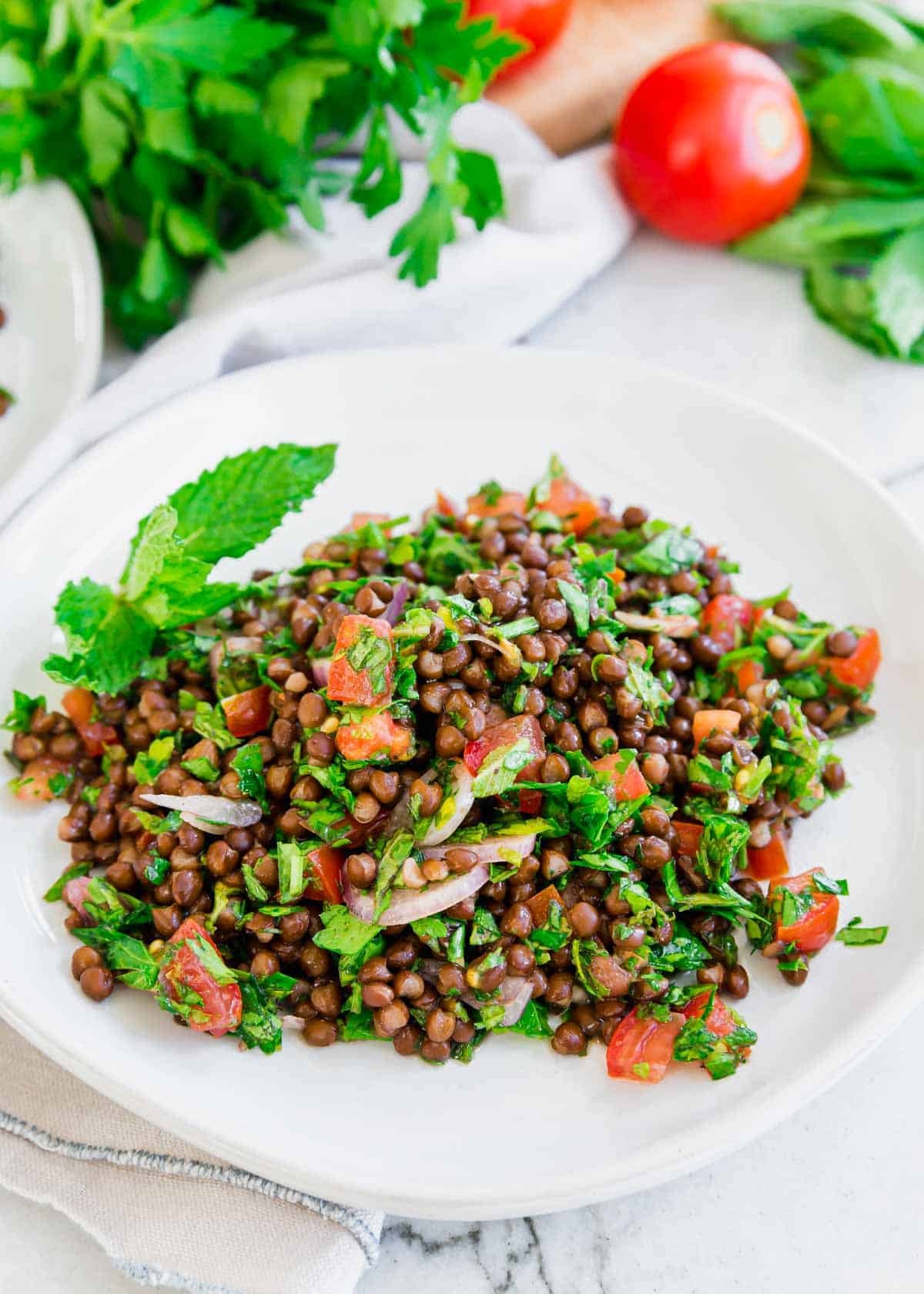 Lentil Tabbouleh