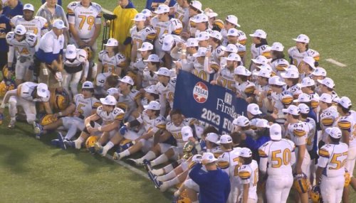 Riverside and East Robertson Wage Defensive War in The Rain in 2A State Title Game