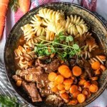 Rouladentopf - Schmortopf auf schwedische Art: Kalops Gulasch