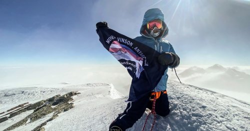 Meet the mountaineer flying the trans Pride flag on the world’s highest peaks