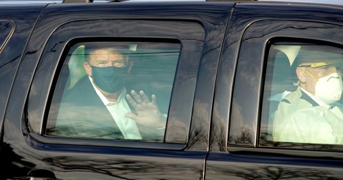Secret Service agents driving Trump around hospital during Covid stay needed full protective gear
