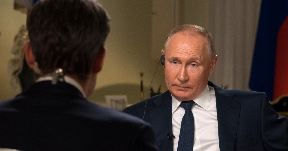 EXCLUSIVE: Putin defends charges of hacking and suppressing dissent by claiming U.S. does same thing