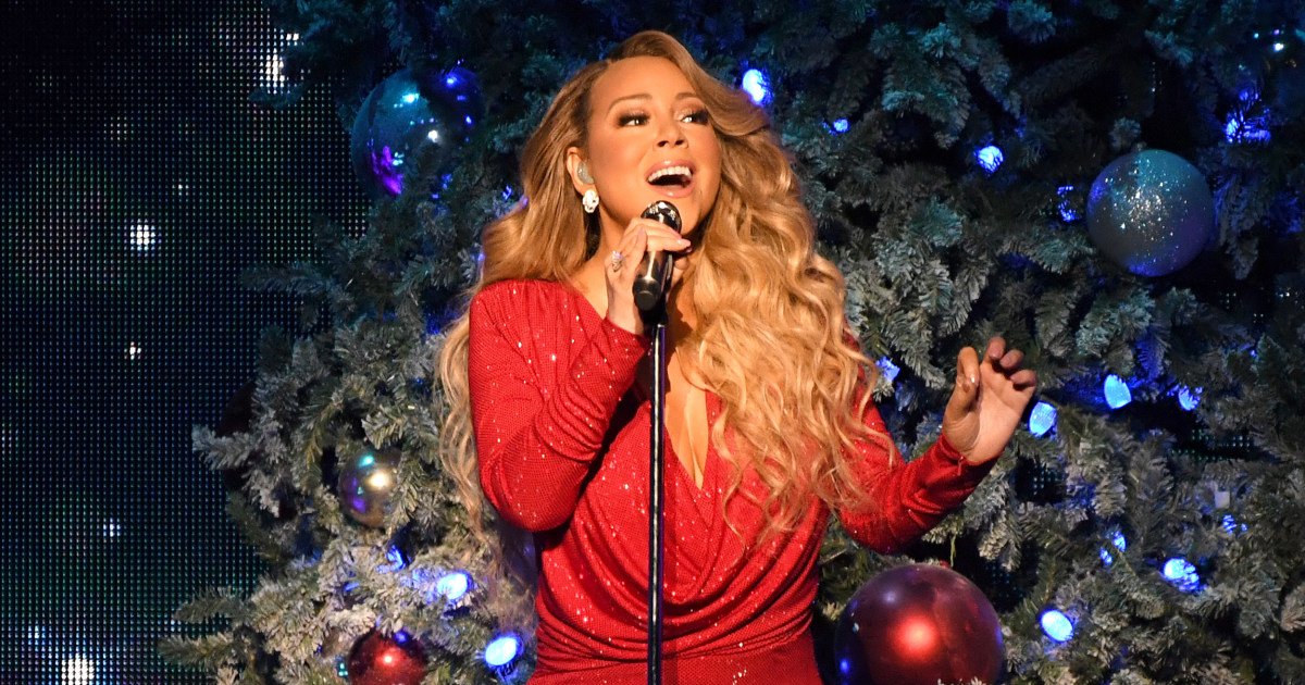 These charts show the spread of Mariah Carey's classic Christmas song