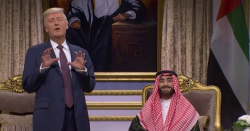 'SNL' mocks Trump's visit to the Middle East during season finale
