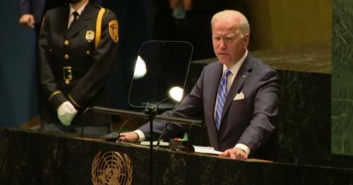 Unlike Trump, 'no one was laughing' at Joe Biden's UN speech