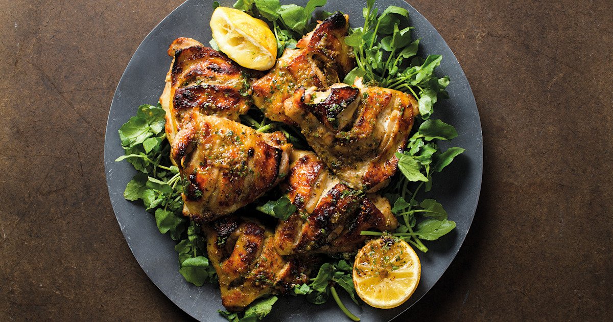 Make herb-roasted chicken and use the leftovers in a harissa-spiced pasta
