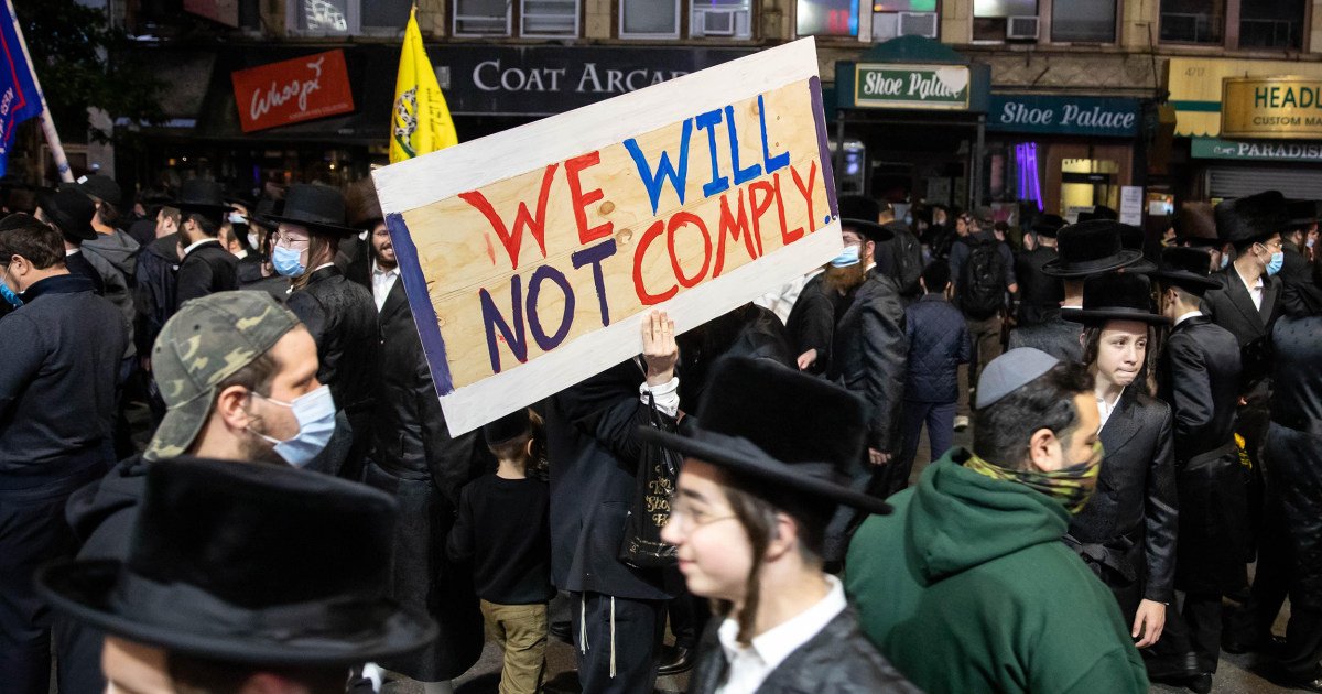 When Covid-19 rules are flouted by ultra-Orthodox Jews, it isn't anti-Semitism to call it out