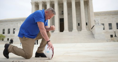 Supreme Court rules for former coach in public school prayer case