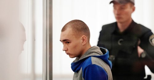Russian soldier sentenced to life in prison in Ukraine’s first war crimes trial since invasion