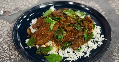 Spicy Beef Stir-Fry with Basil